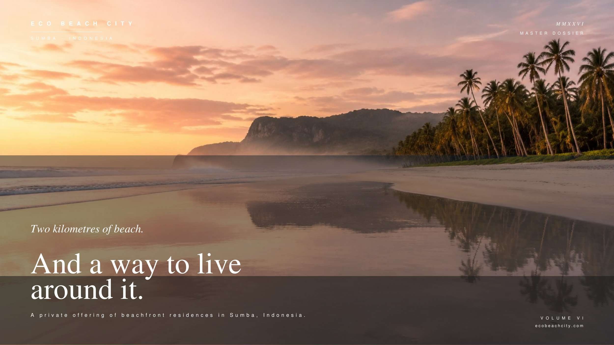 Luxury Beach Residence — Sumba